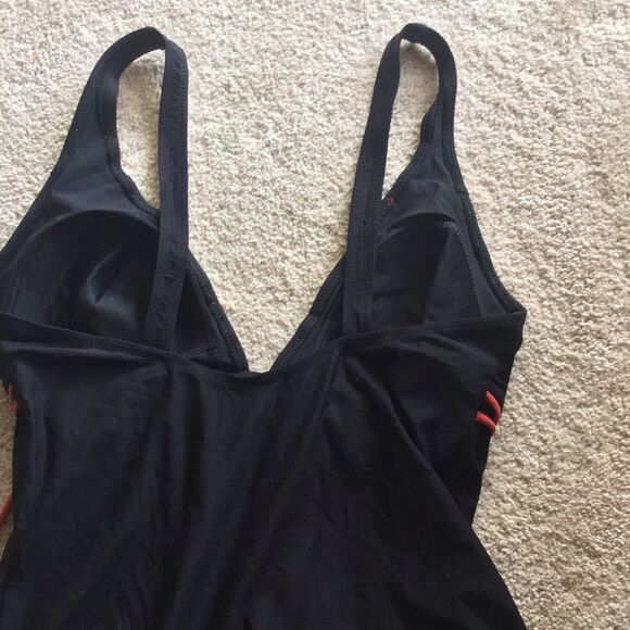 Vintage Lagouf by Silvian Bohemian Aztec black one piece swimsuit - Picture 4 of 8